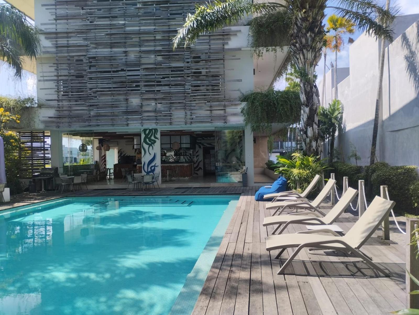 Aparthotel The Double View Mansions Bali Canggu Exterior foto